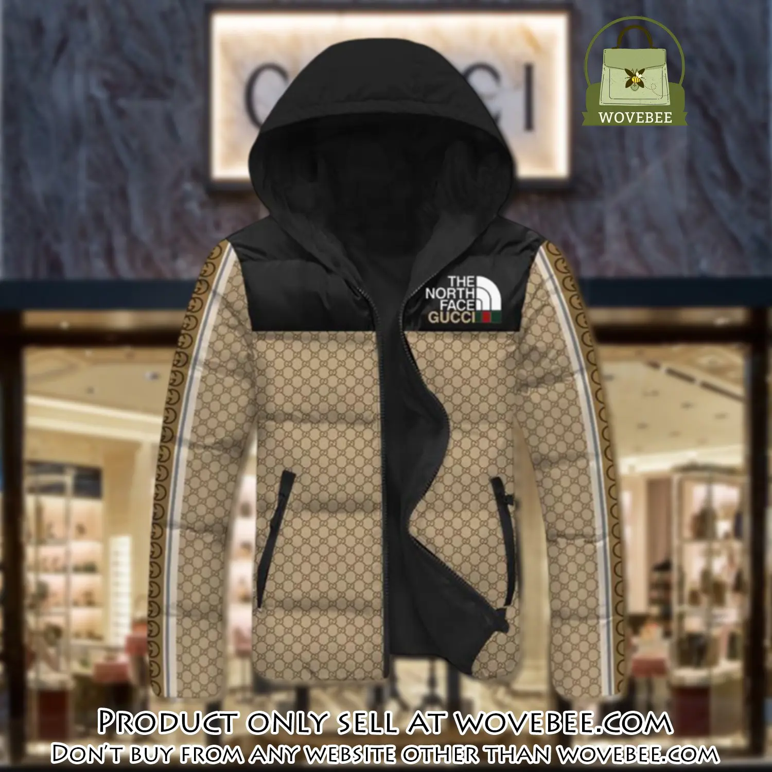 Gucci downfilled coat ultralight down jacket outdoor jacket warm outwear dfj1004 wvb0808252